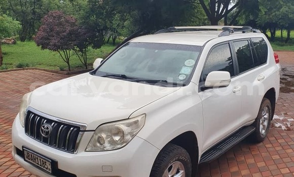 Buy Used Toyota Land Cruiser Prado White Car in Lusaka in Zambia Buy Used Toyota Land Cruiser Prado White Car in Lusaka in Zambia