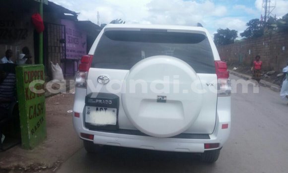Buy Used Toyota Land Cruiser Prado White Car in Chipata in Zambia Buy Used Toyota Land Cruiser Prado White Car in Chipata in Zambia