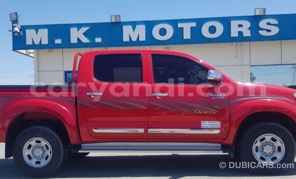 Acheter Import Voiture Toyota Hilux Rouge à Import - Dubai, Zambie Acheter Import Voiture Toyota Hilux Rouge à Import - Dubai, Zambie