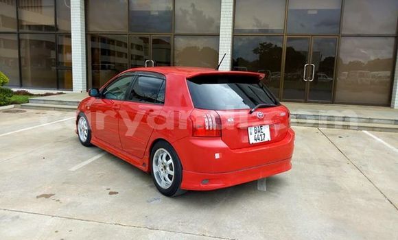 Tenga Tsaru Toyota Runx Tsvuku Mota in Lusaka in Zambia Tenga Tsaru Toyota Runx Tsvuku Mota in Lusaka in Zambia